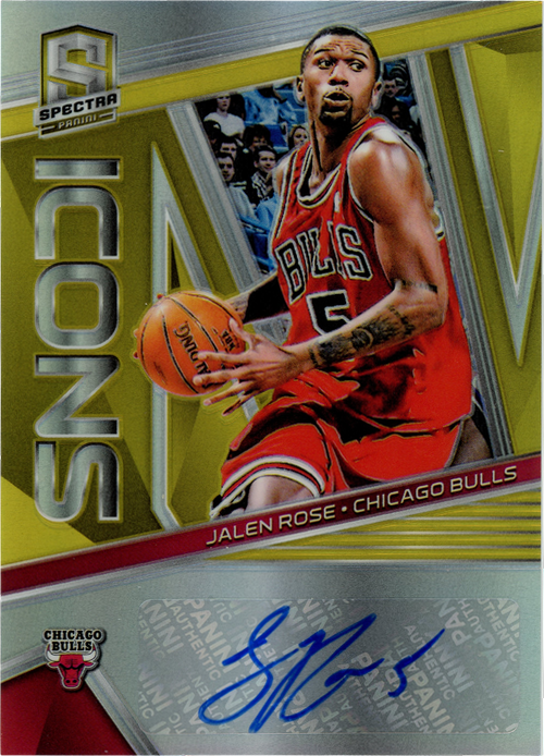 Jalen Rose trading card