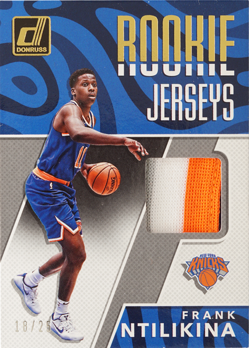 Frank Ntilikina trading card
