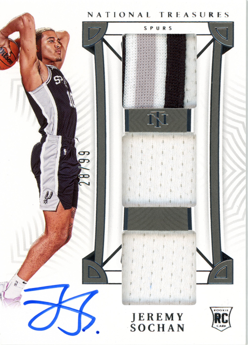 Jeremy Sochan trading card