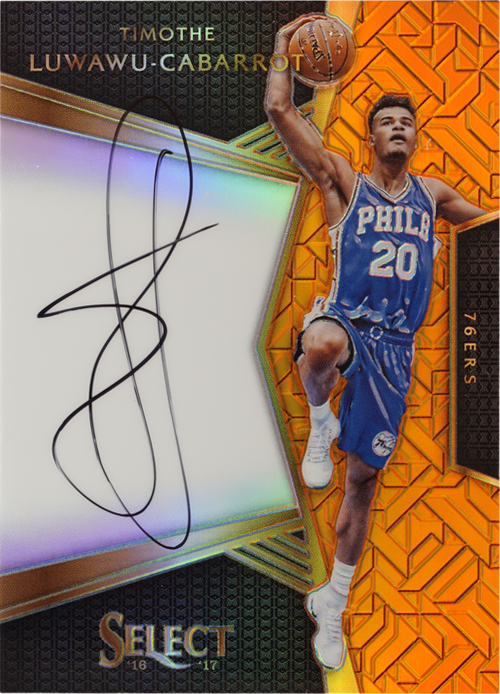 Timothe Luwawu-Cabarrot trading card