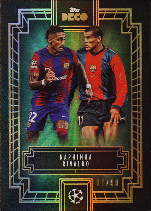 Rivaldo / Raphinha trading card