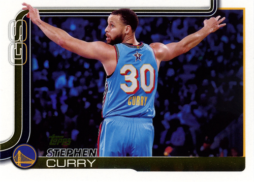 Stephen Curry trading card
