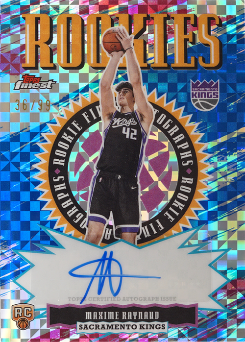 Maxime Raynaud trading card