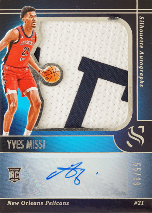 Yves Missi trading card