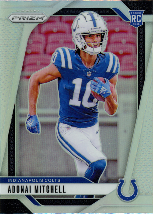 Adonai Mitchell trading card