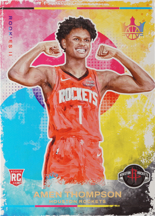 Amen Thompson trading card