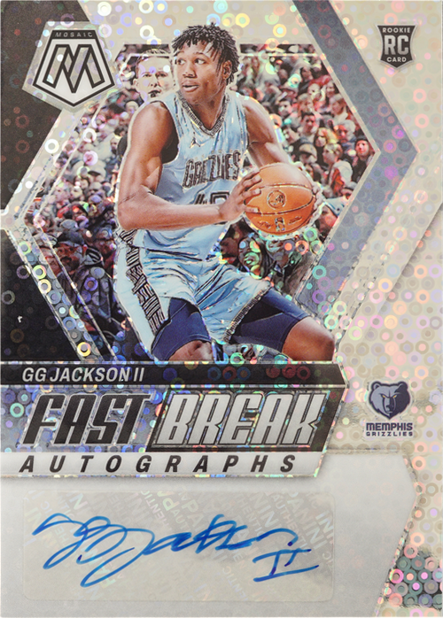 GG Jackson II trading card