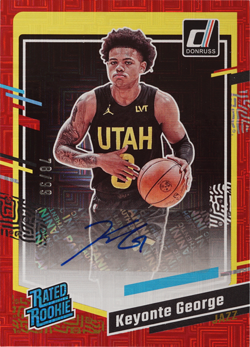 Keyonte George trading card