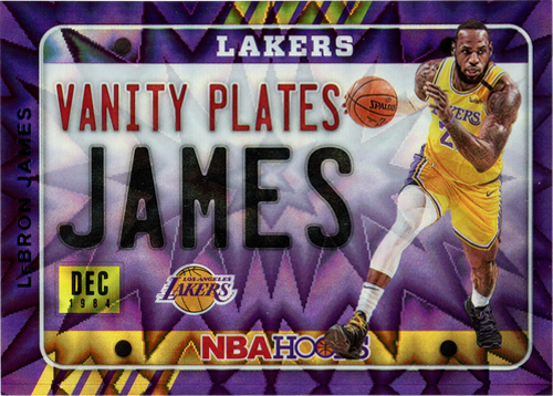 LeBron James trading card