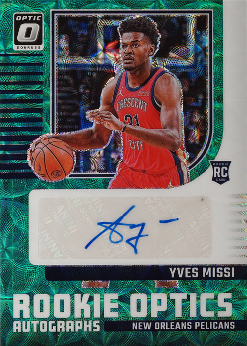 Yves Missi trading card