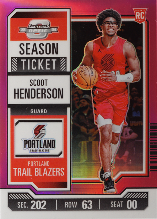Scoot Henderson trading card