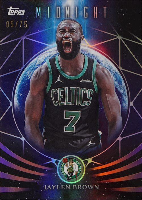 Jaylen Brown trading card