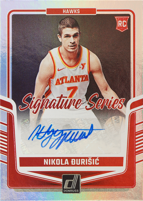 Nikola Durisic trading card