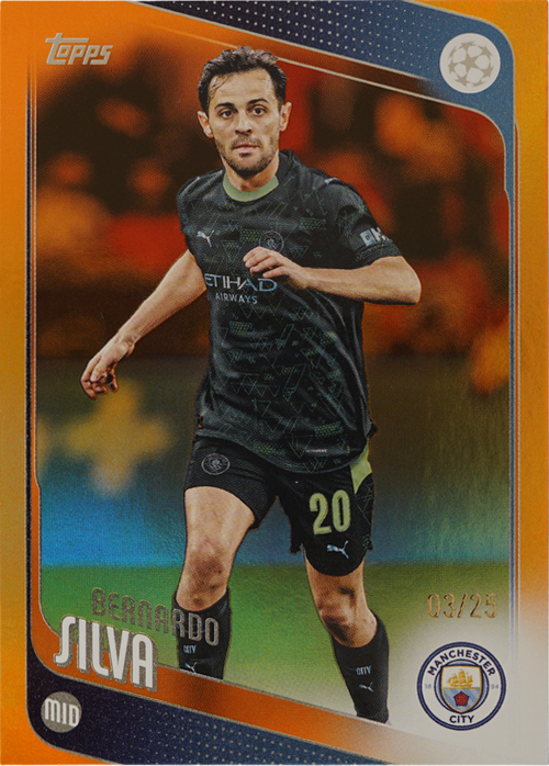 Bernardo Silva trading card