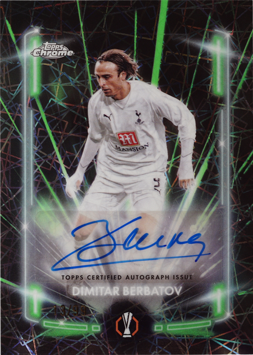 Dimitar Berbatov trading card