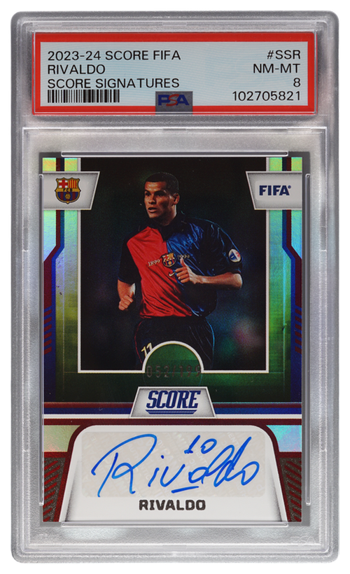 Rivaldo trading card