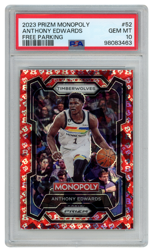 Anthony Edwards trading card