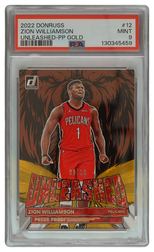 Zion Williamson trading card
