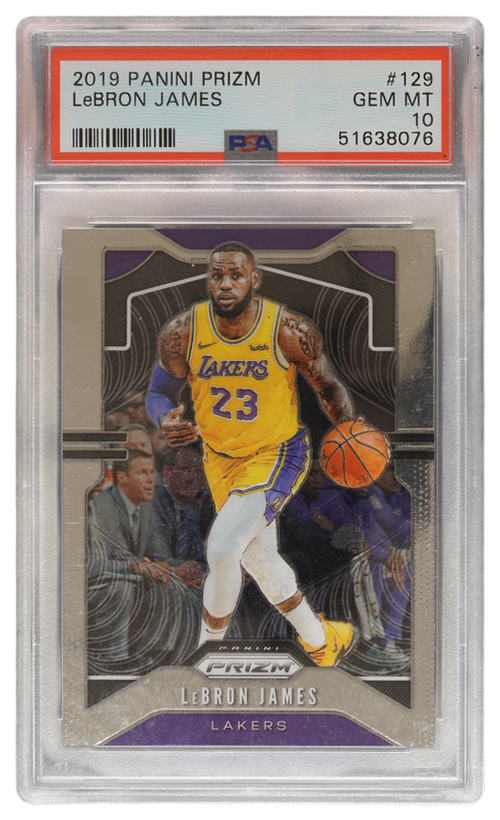 LeBron James trading card