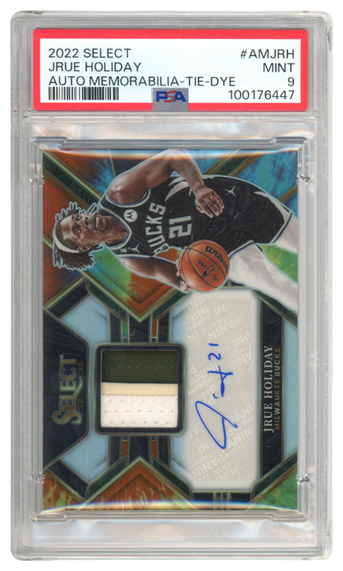 Jrue Holiday trading card