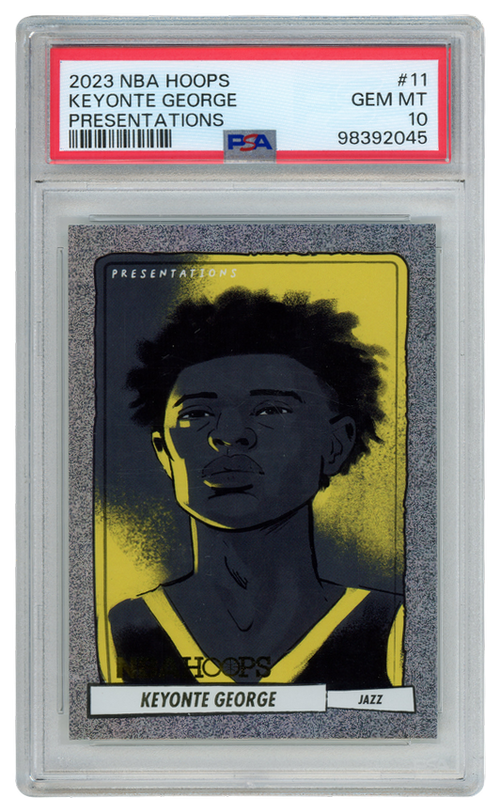 Keyonte George trading card