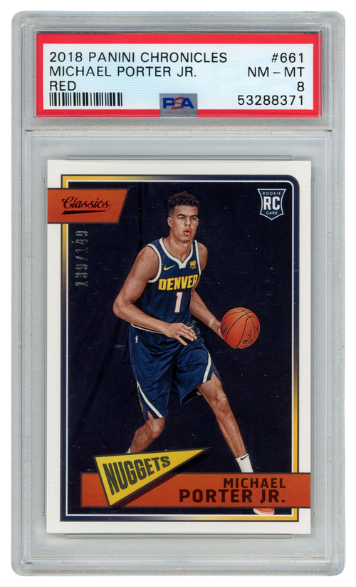 Michael Porter Jr. trading card