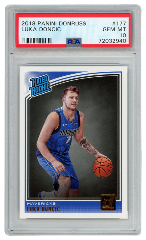 Luka Doncic trading card