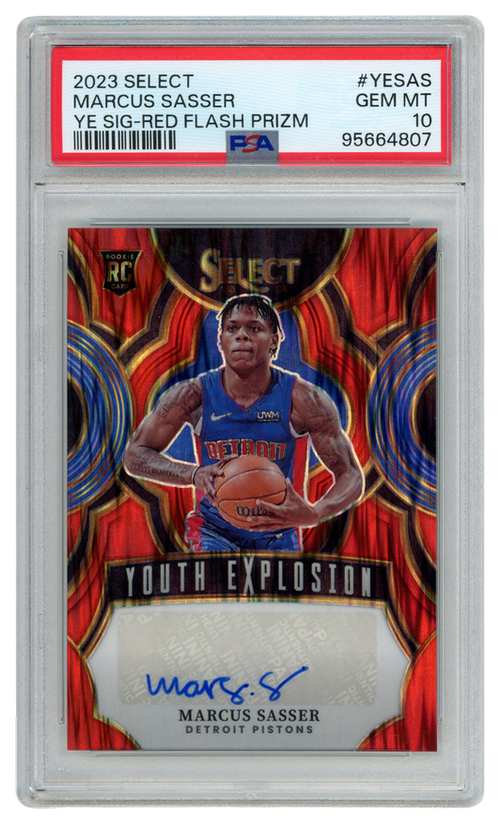 Marcus Sasser trading card