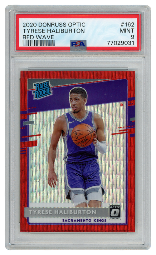 Tyrese Haliburton trading card