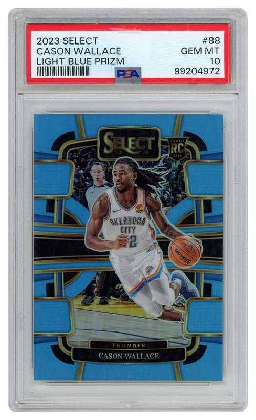 Cason Wallace trading card