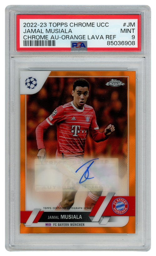 Jamal Musiala trading card