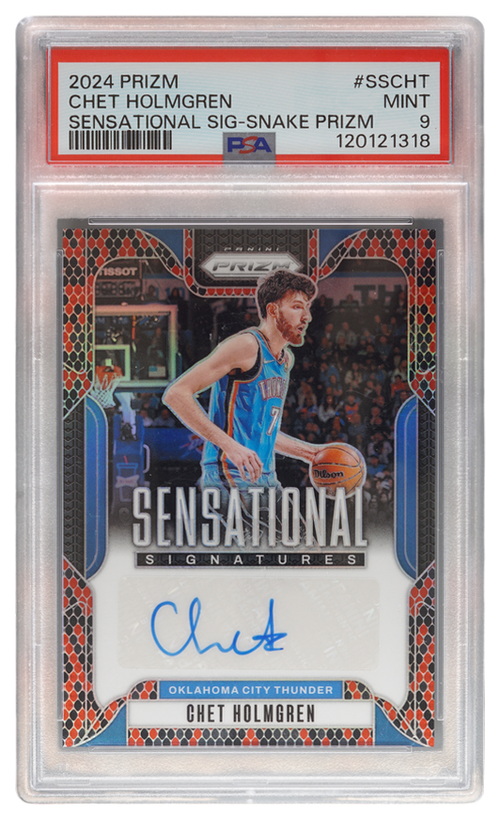 Chet Holmgren trading card