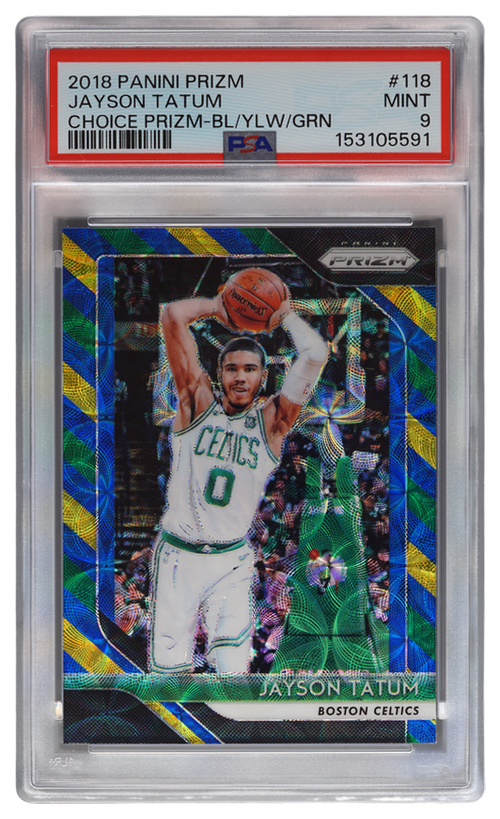 Jayson Tatum trading card