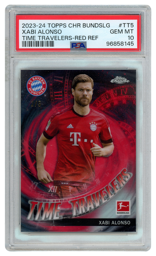 Xabi Alonso trading card