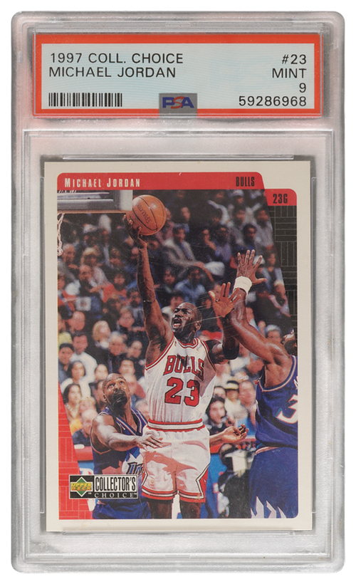 Michael Jordan trading card