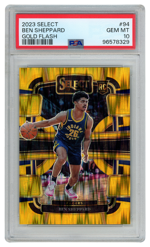 Ben Sheppard trading card
