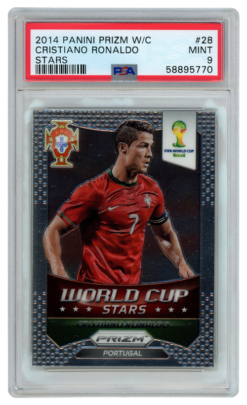 Cristiano Ronaldo trading card