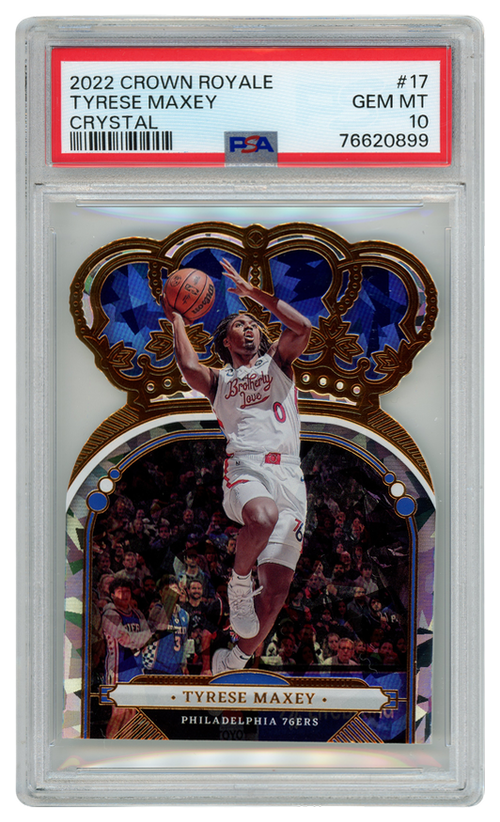 Tyrese Maxey trading card