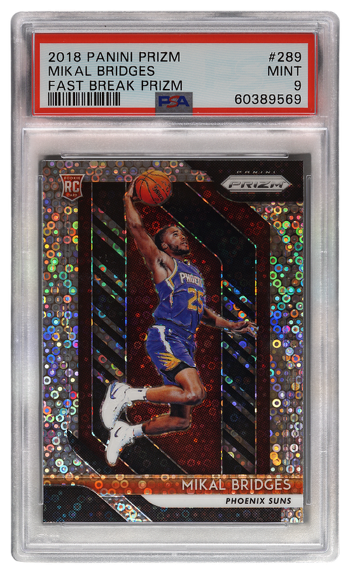 Mikal Bridges trading card