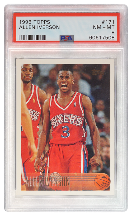 Allen Iverson trading card