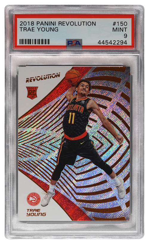 Trae Young trading card