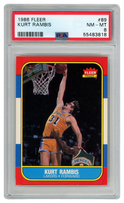 Kurt Rambis trading card
