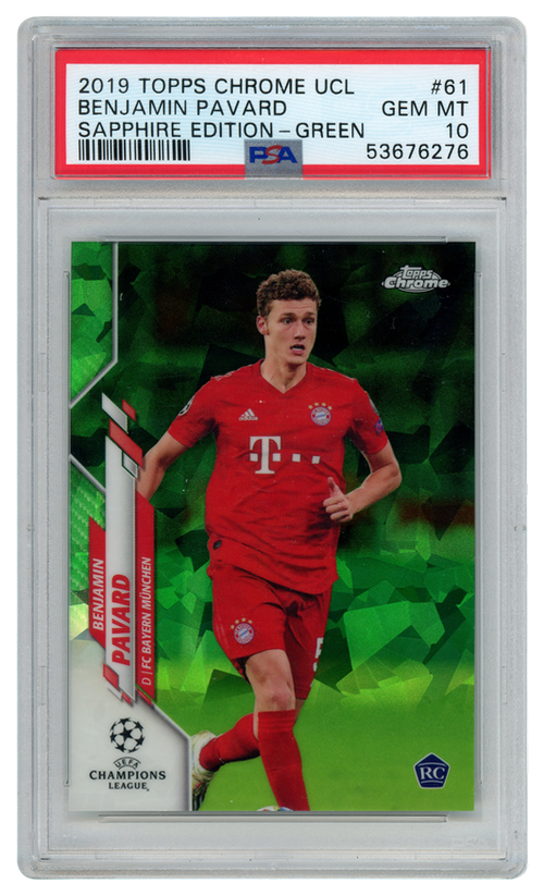 Benjamin Pavard trading card