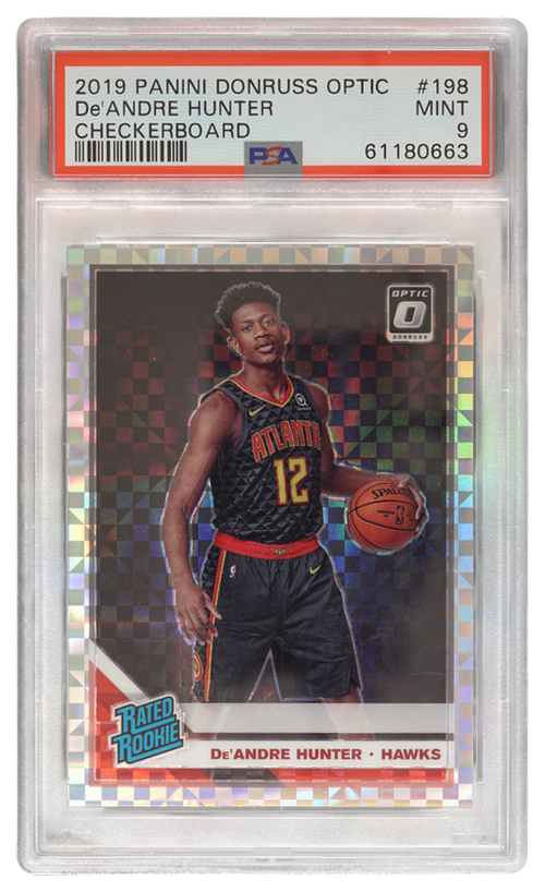 De'Andre Hunter trading card
