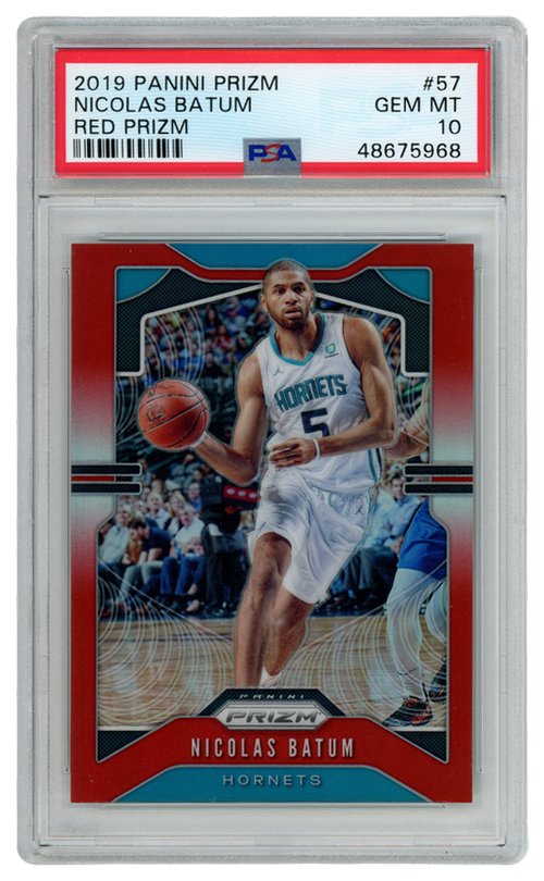 Nicolas Batum trading card