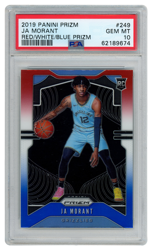 Ja Morant trading card