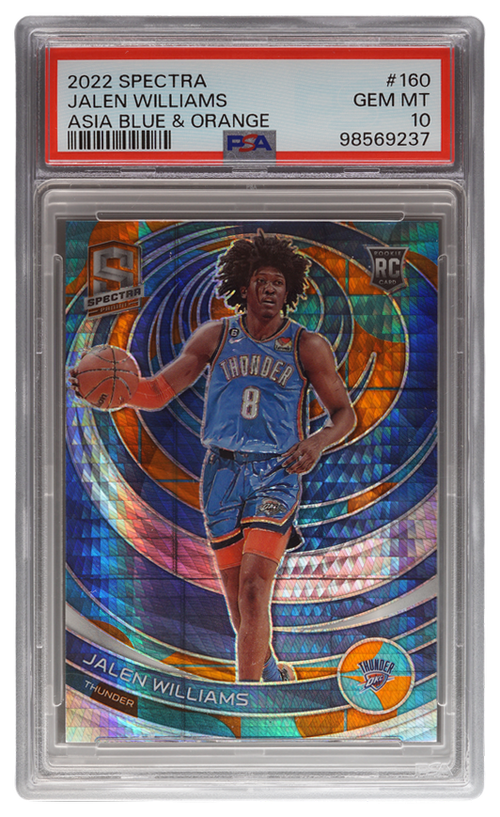 Jalen Williams trading card