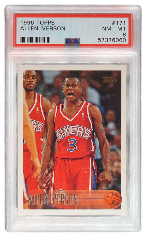 Allen Iverson trading card
