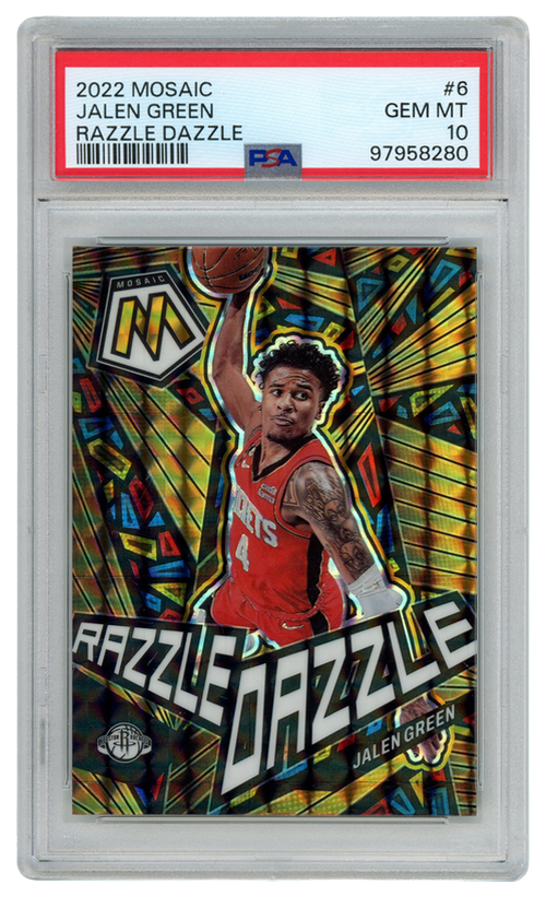 Jalen Green trading card