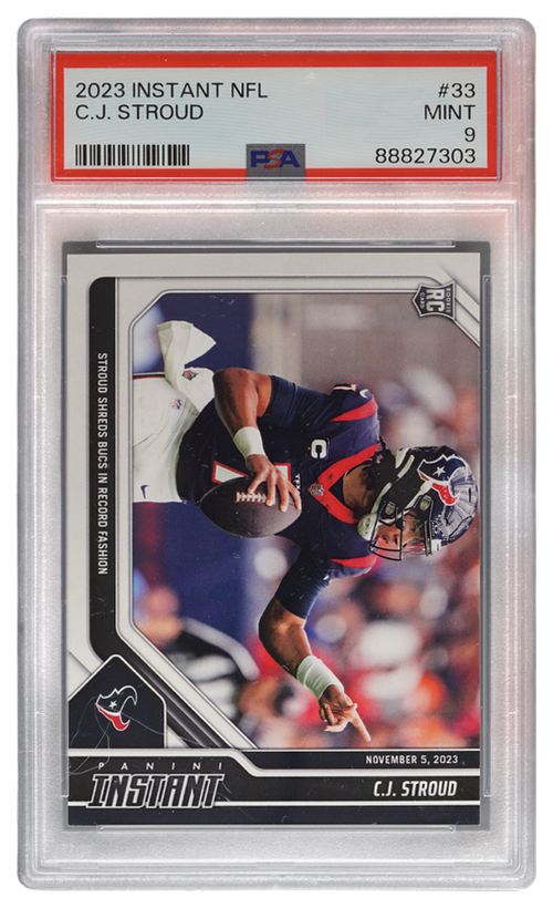 C.J. Stroud trading card